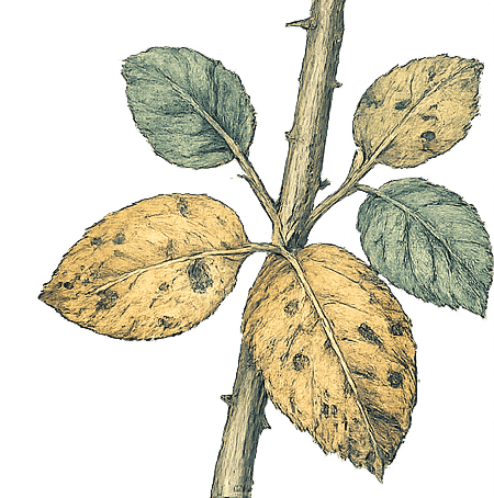 Yellowing leaves